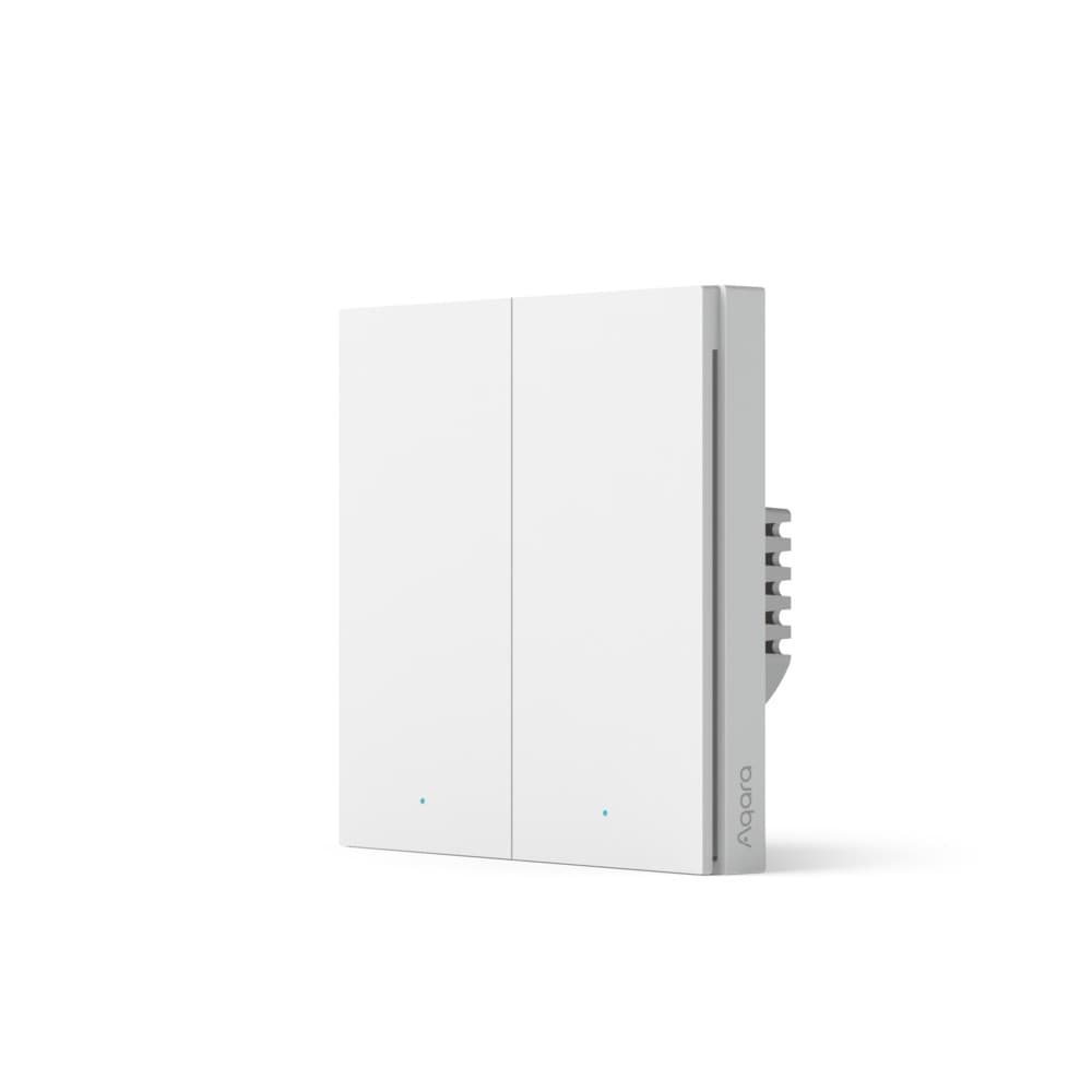 Aqara Smart Wall Switch H1 dublu, fără nul