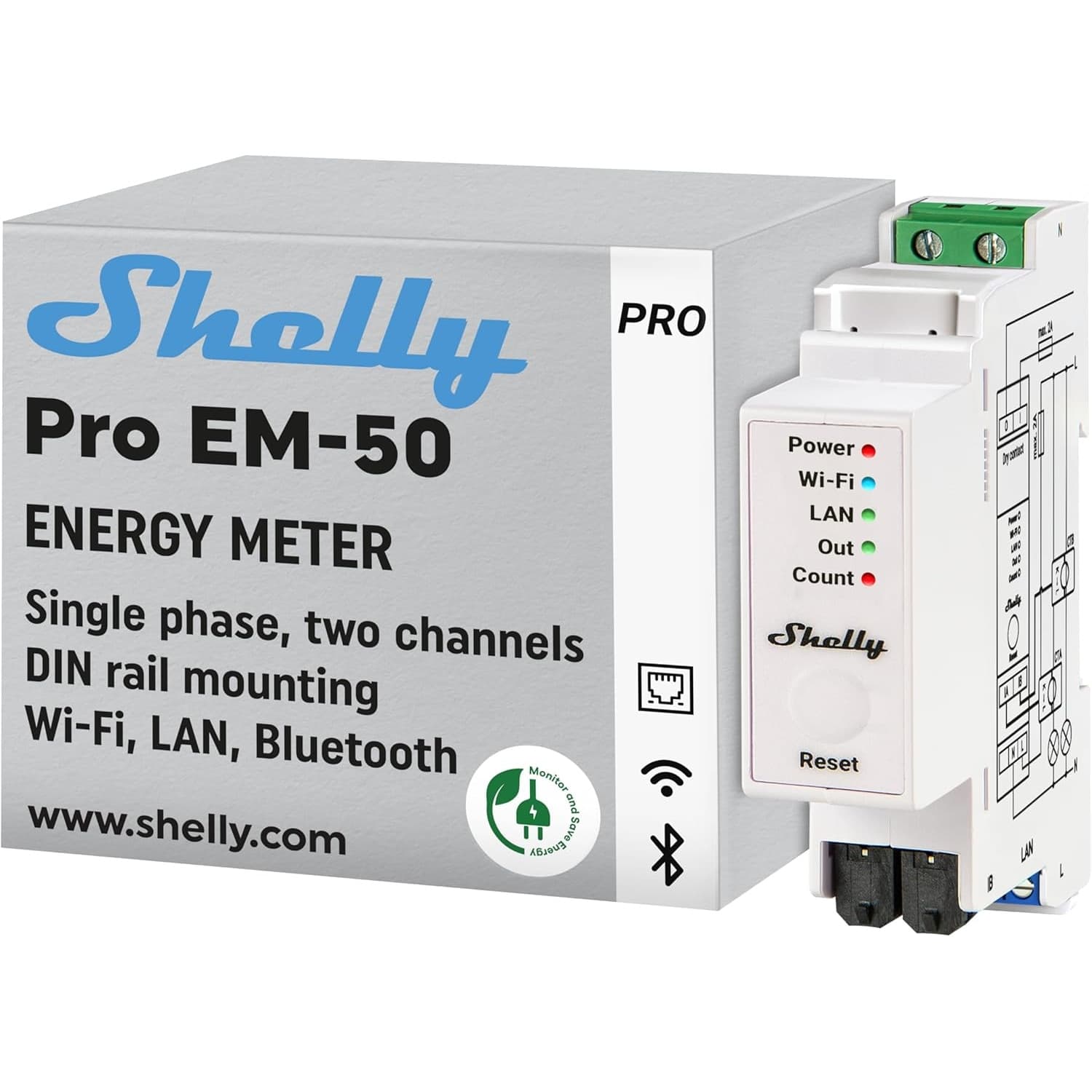 Shelly Pro EM-50